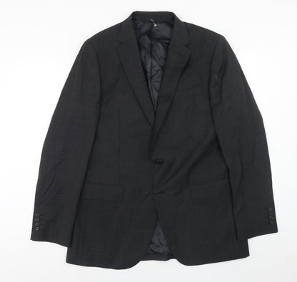 Mens UK Size 42 Marks and Spencer Regular Grey Suit Jacket