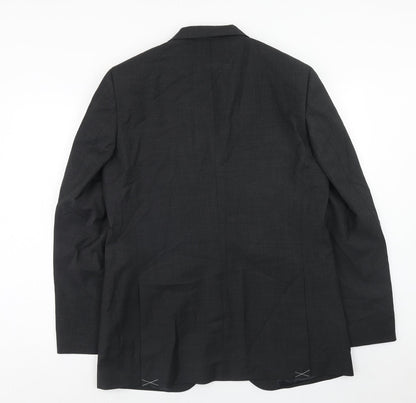 Mens UK Size 42 Marks and Spencer Regular Grey Suit Jacket
