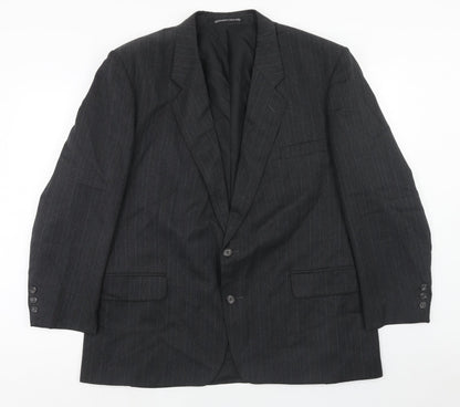 Mens UK Size 46 Harbarry of England Regular Grey Suit Jacket
