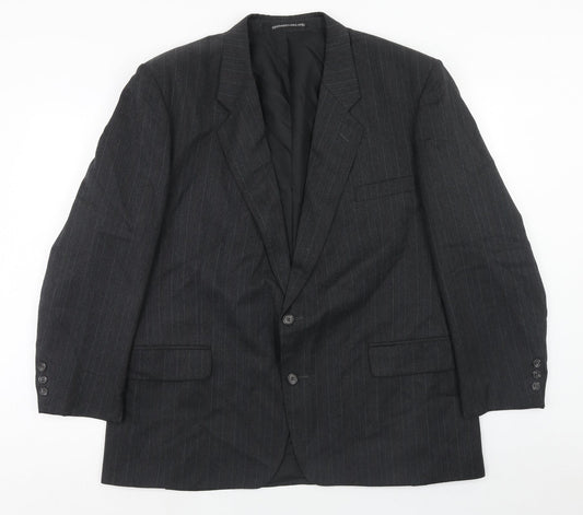Mens UK Size 46 Harbarry of England Regular Grey Suit Jacket