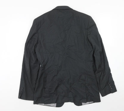 Mens UK Size 38 Burton Regular Grey Suit Jacket