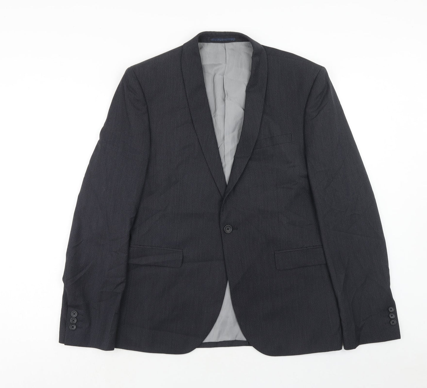 Mens UK Size 40 NEXT Regular Blue Suit Jacket