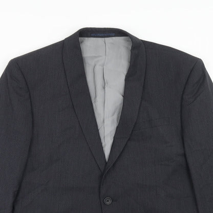 Mens UK Size 40 NEXT Regular Blue Suit Jacket