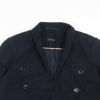 Womens UK Size 8 Topshop Blue Jacket
