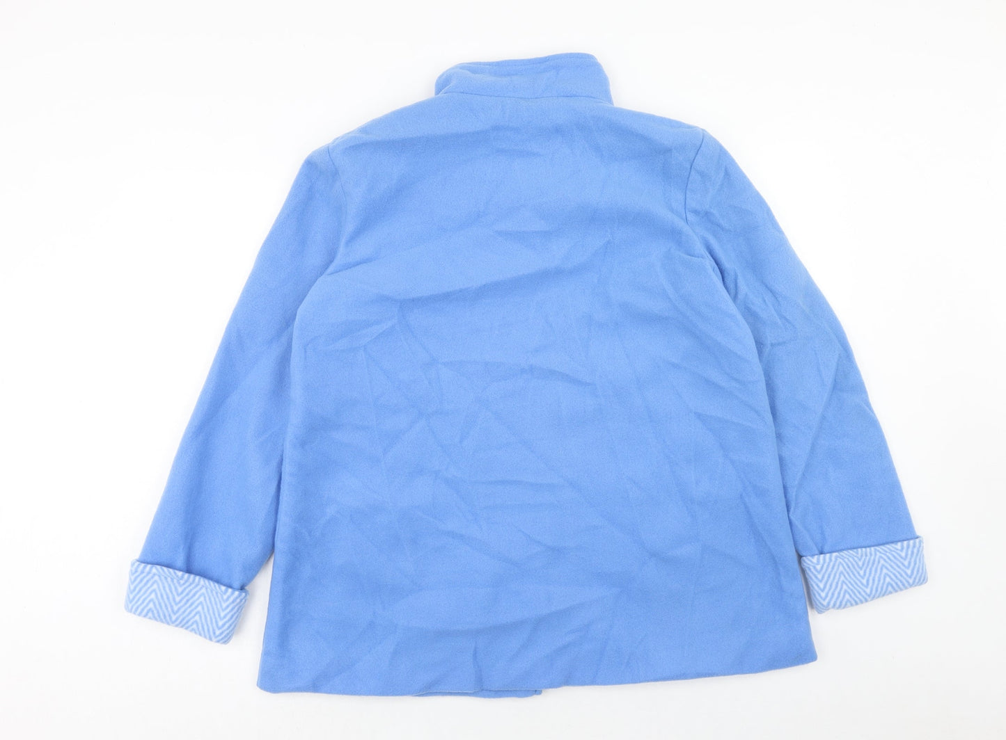Womens UK Size M Anne De Lancay Blue Jacket