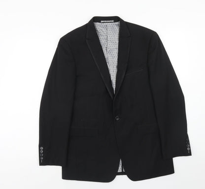 Mens UK Size 38 Skopes Regular Black Suit Jacket