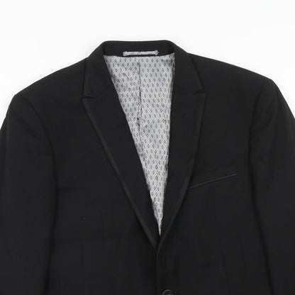Mens UK Size 38 Skopes Regular Black Suit Jacket