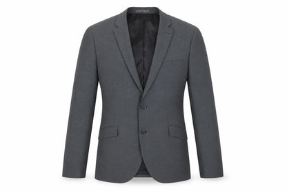Cedarwood State Mens Grey Polyester Jacket Suit Jacket Size 38 Regular