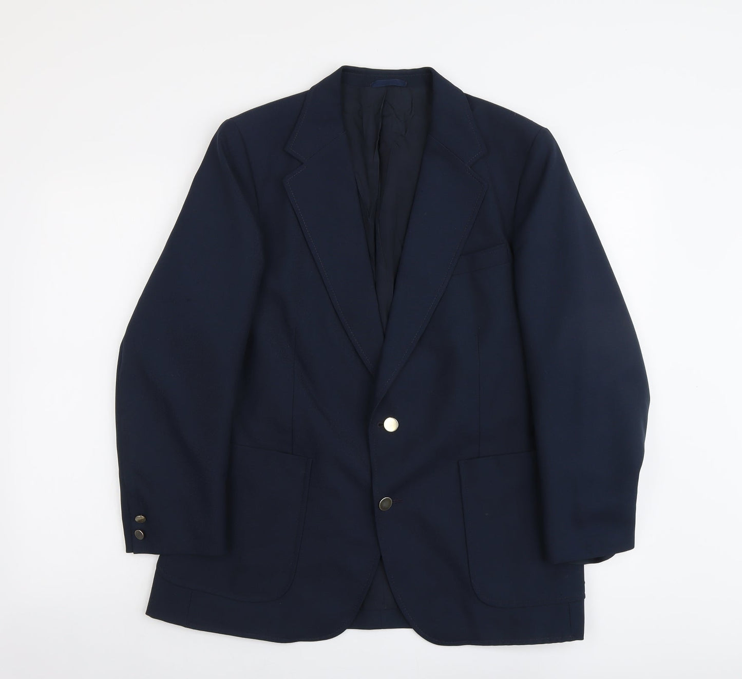 Mens UK Size L Marks and Spencer Regular Blue Suit Jacket