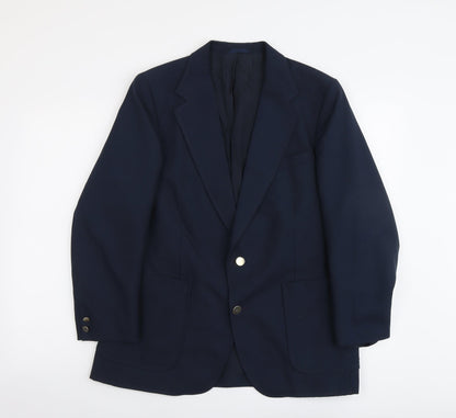 Mens UK Size L Marks and Spencer Regular Blue Suit Jacket