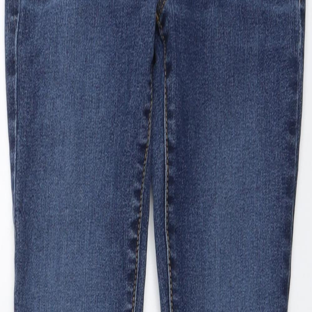 Gap Girls Blue Cotton Skinny Jeans Size 10 Years Regular Pullover