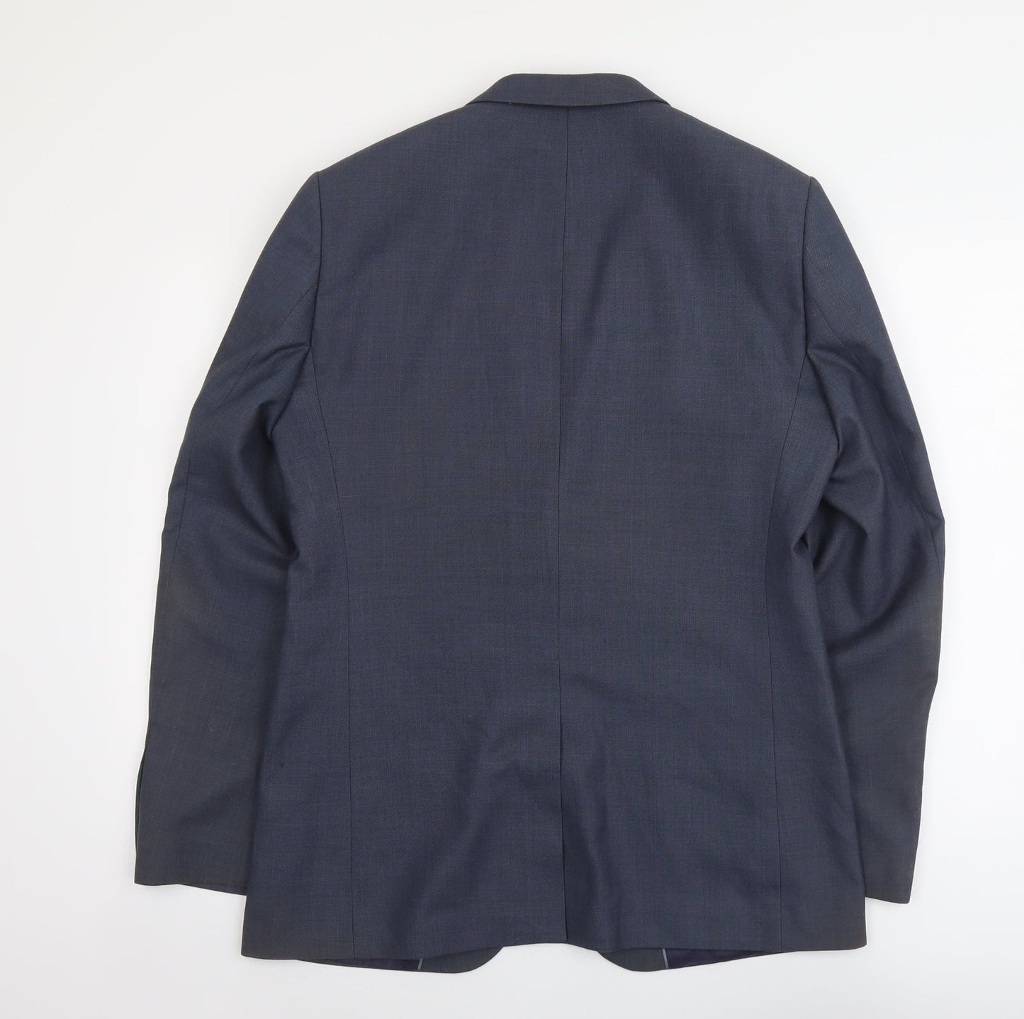 LORD & TAYLOR Mens Grey Polyester Jacket Suit Jacket Size M Regular