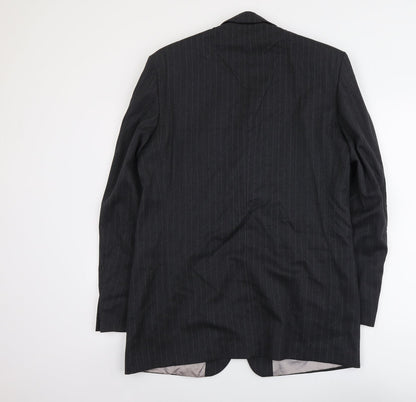 Mens UK Size M THE LABEL Regular Grey Suit Jacket