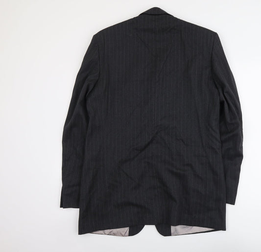 Mens UK Size M THE LABEL Regular Grey Suit Jacket