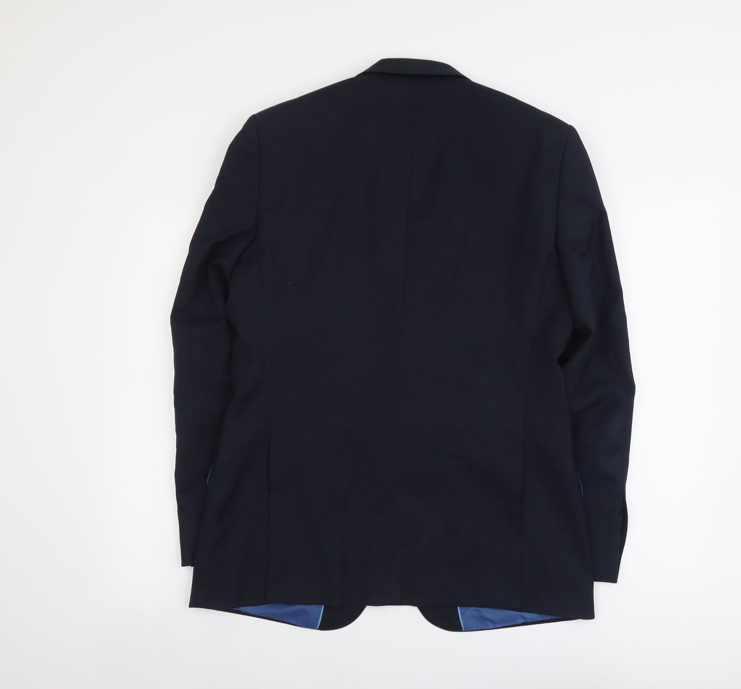 Mens UK Size M Marks and Spencer Regular Blue Suit Jacket