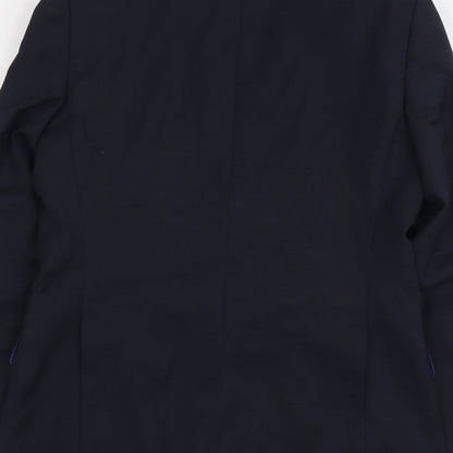 Mens UK Size M Marks and Spencer Regular Blue Suit Jacket
