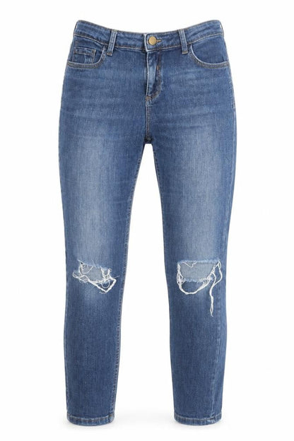 Womens UK Size 10 Dorothy Perkins Regular Fit Skinny Blue Jeans