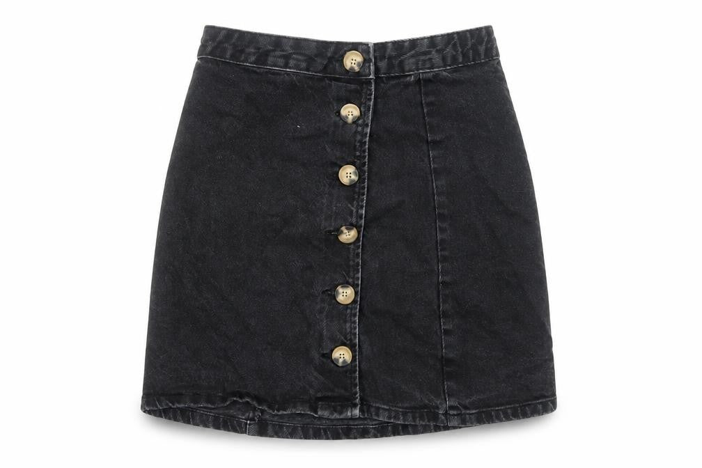 Womens UK Size 6 ASOS Straight & Pencil Denim Skirt