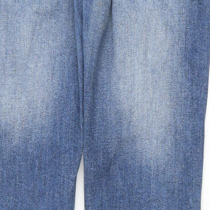 Womens UK Size 34 in H&M Slim Fit Skinny Blue Jeans