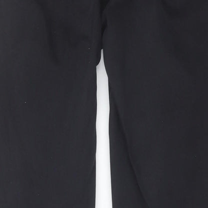 Topshop Womens Black Cotton Skinny Jeans Size 26 in Regular Zip