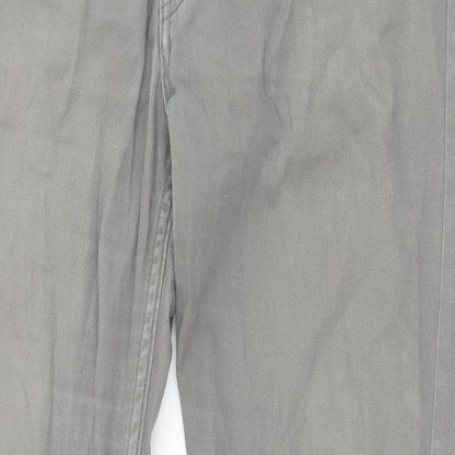 Womens UK Size 29 in H&M Slim Fit Straight Grey Jeans