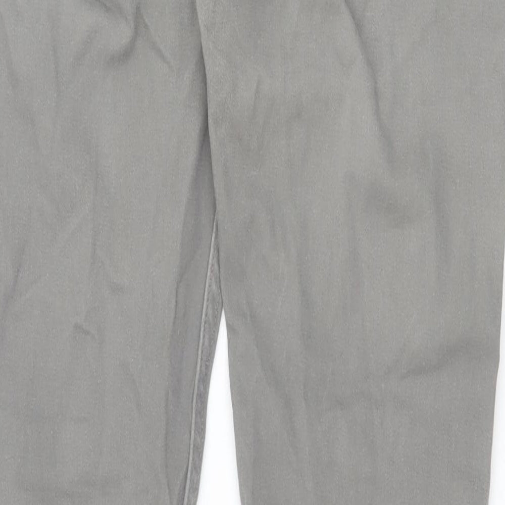 Womens UK Size 29 in H&M Slim Fit Straight Grey Jeans