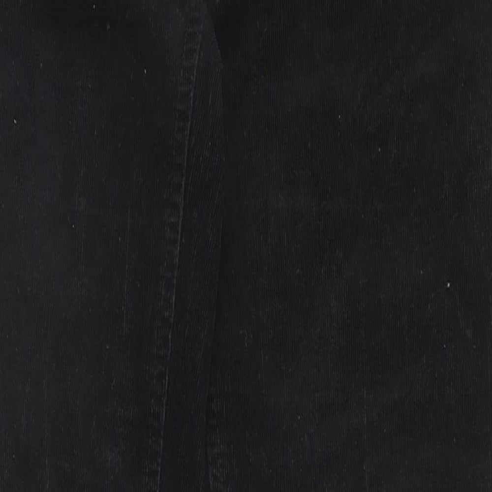 Womens UK Size 12 Marks and Spencer Regular Fit  Black Trousers
