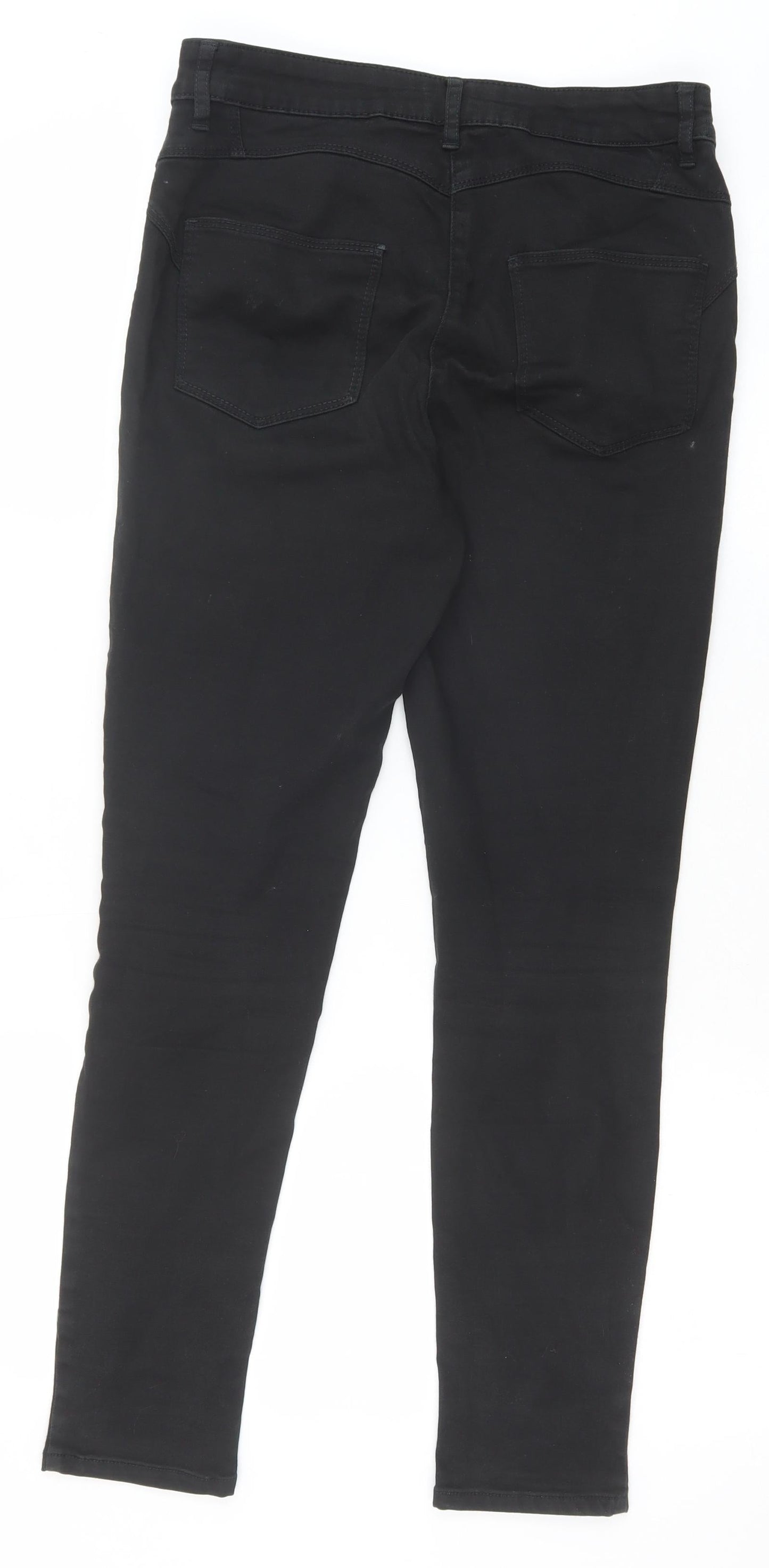 Womens UK Size 10 Marks and Spencer Regular Fit Skinny Black Jeans