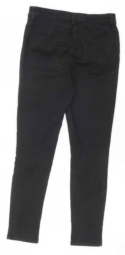 Womens UK Size 10 Marks and Spencer Regular Fit Skinny Black Jeans