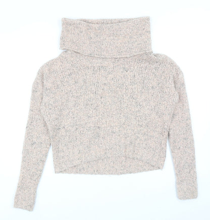 Womens UK Size 8 Miss Selfridge Pink Pullover Jumper
