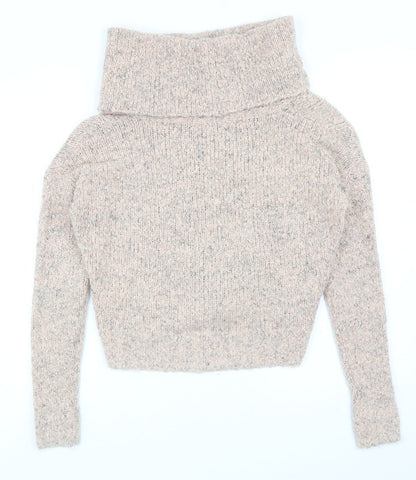 Womens UK Size 8 Miss Selfridge Pink Pullover Jumper