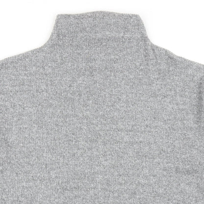 Primark Womens Grey High Neck Polyester Pullover Jumper Size L