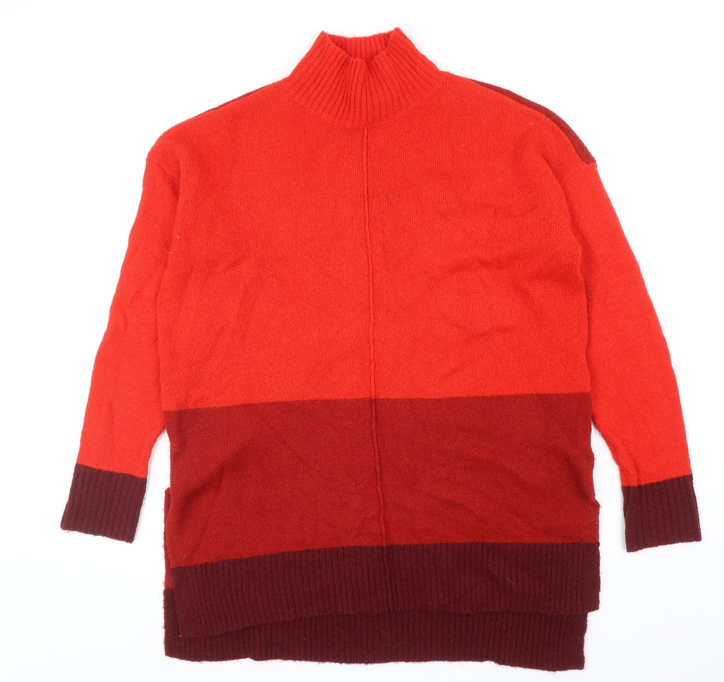Womens UK Size XS Oasis Red Pullover Jumper
