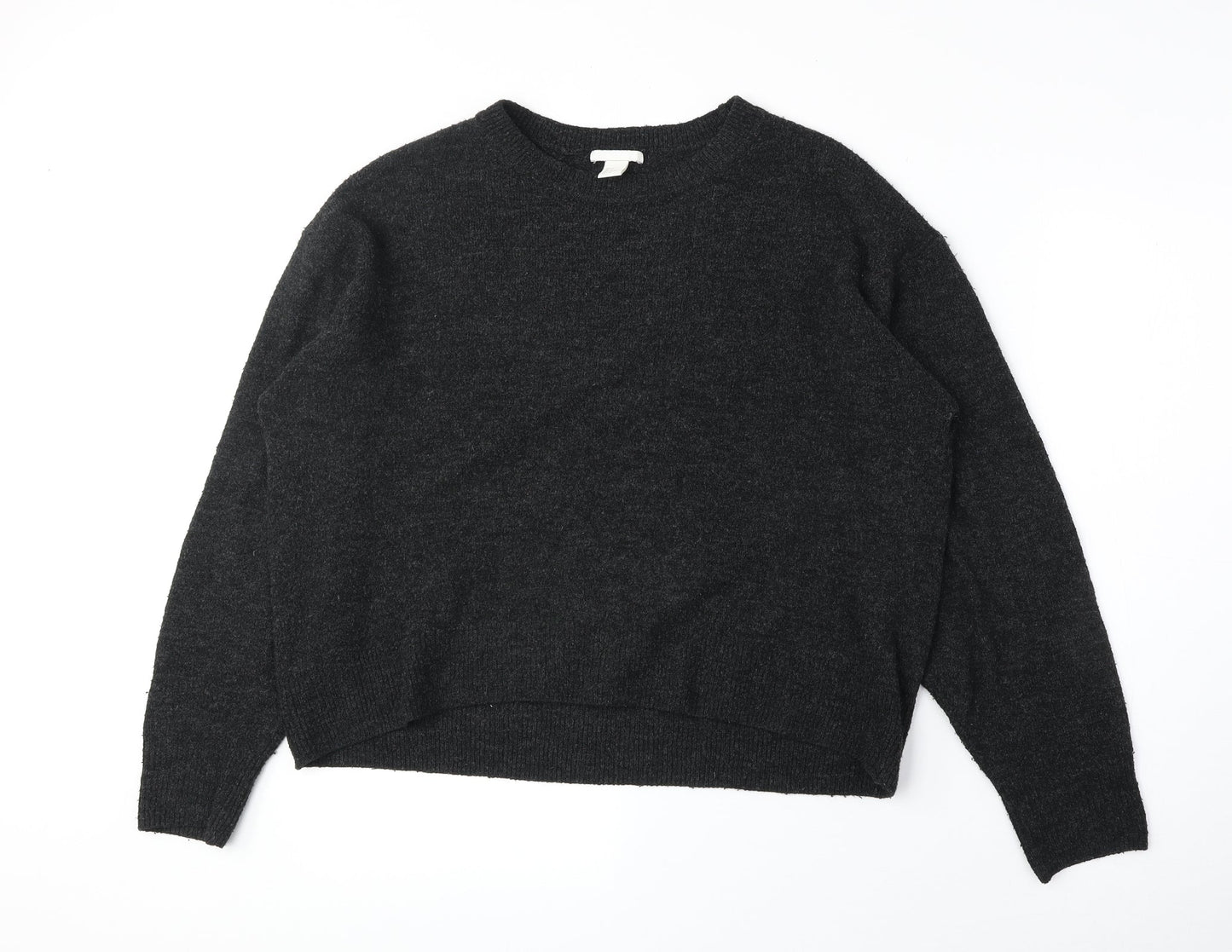 Womens UK Size S H&M Grey Pullover Jumper
