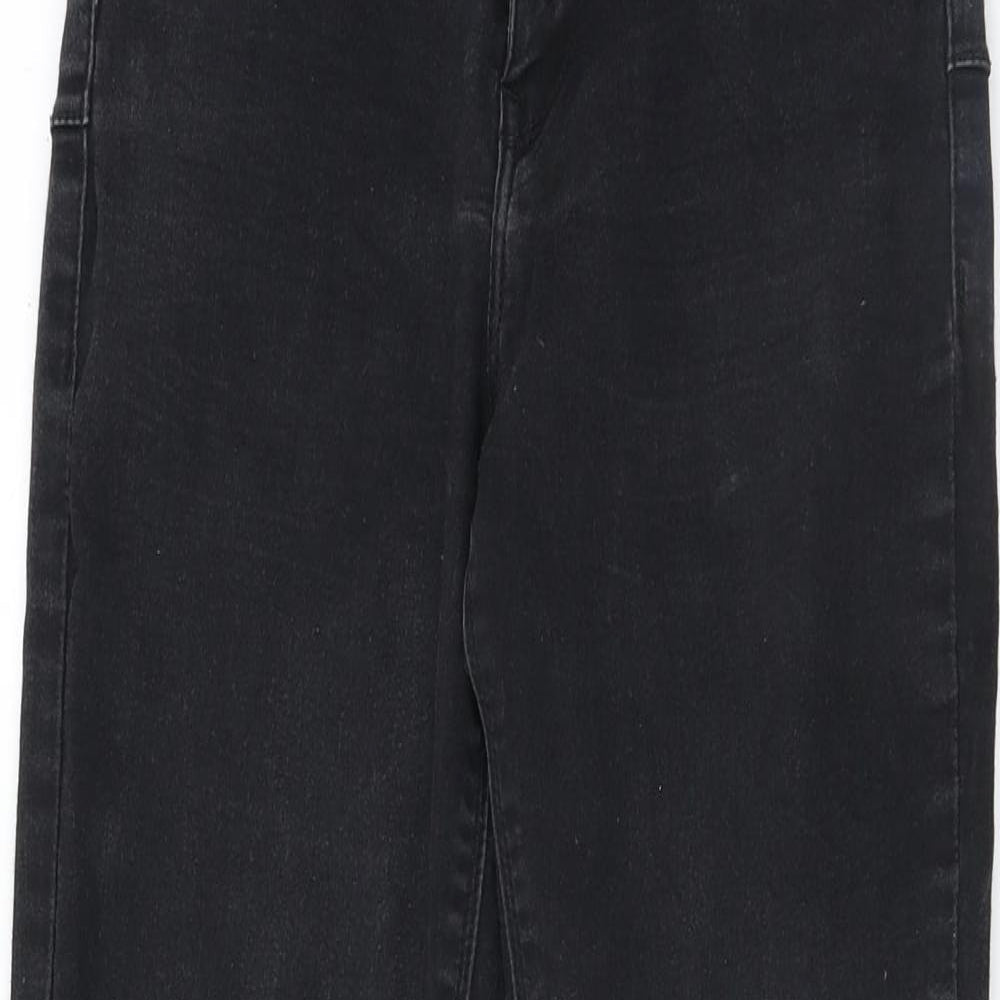 DNMX Womens Black Cotton Skinny Jeans Size 26 in Regular Button