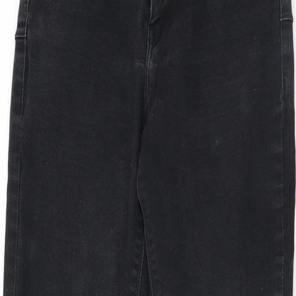 DNMX Womens Black Cotton Skinny Jeans Size 26 in Regular Button