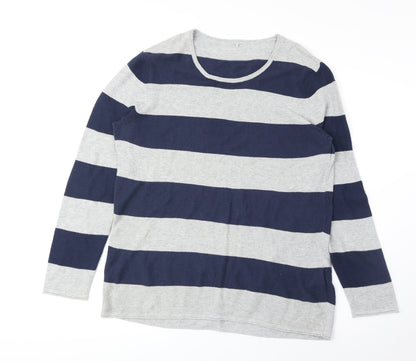 Womens UK Size 10 Gerry Weber Blue Pullover Jumper