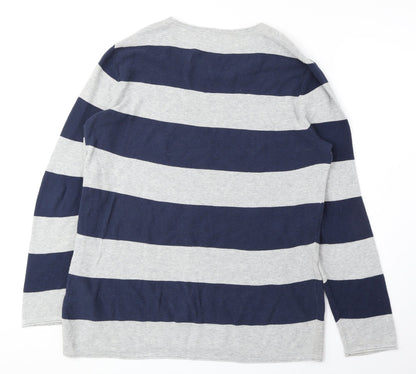 Womens UK Size 10 Gerry Weber Blue Pullover Jumper