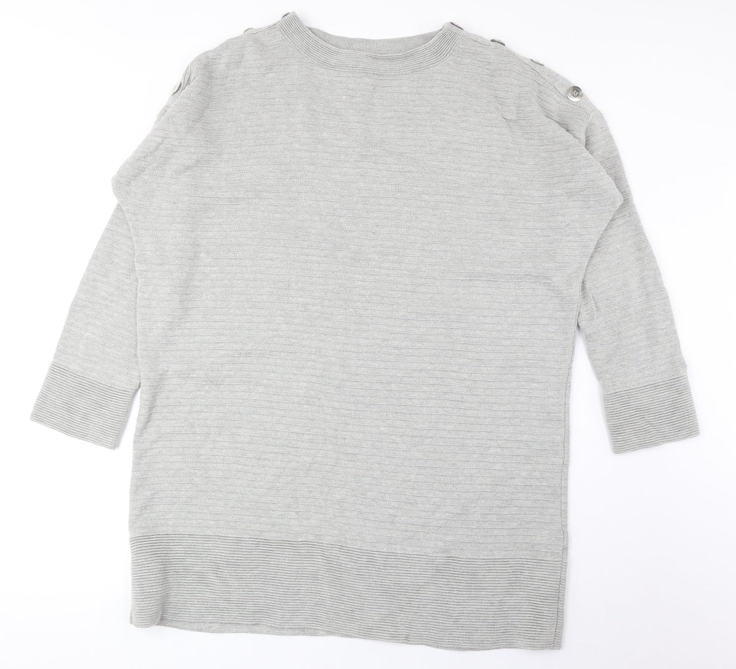 Womens UK Size L Wallis Grey Pullover Jumper