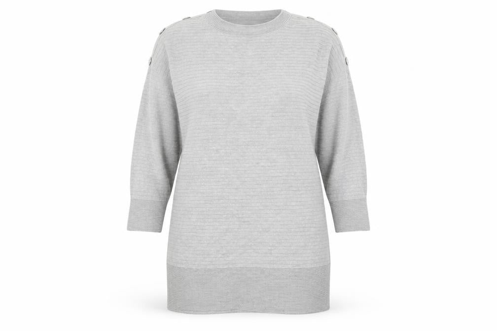Womens UK Size L Wallis Grey Pullover Jumper