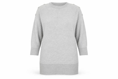 Womens UK Size L Wallis Grey Pullover Jumper