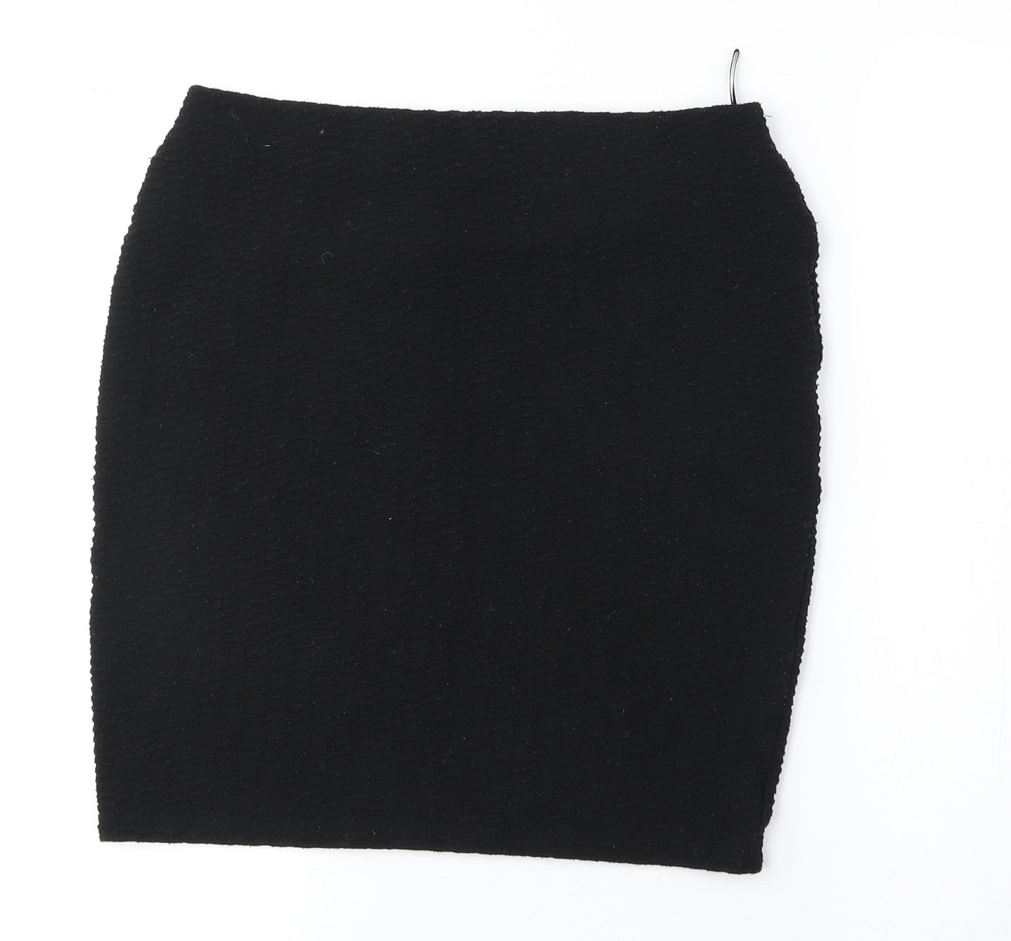 Marks and Spencer Womens Black Polyester Bandage Skirt Size 10