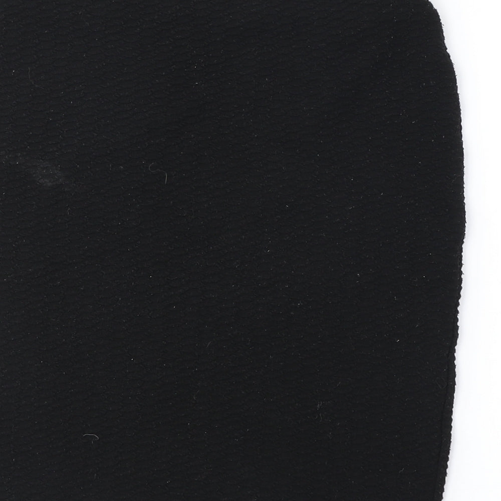Marks and Spencer Womens Black Polyester Bandage Skirt Size 10