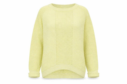 Womens UK Size M Marks and Spencer Yellow Pullover Jumper