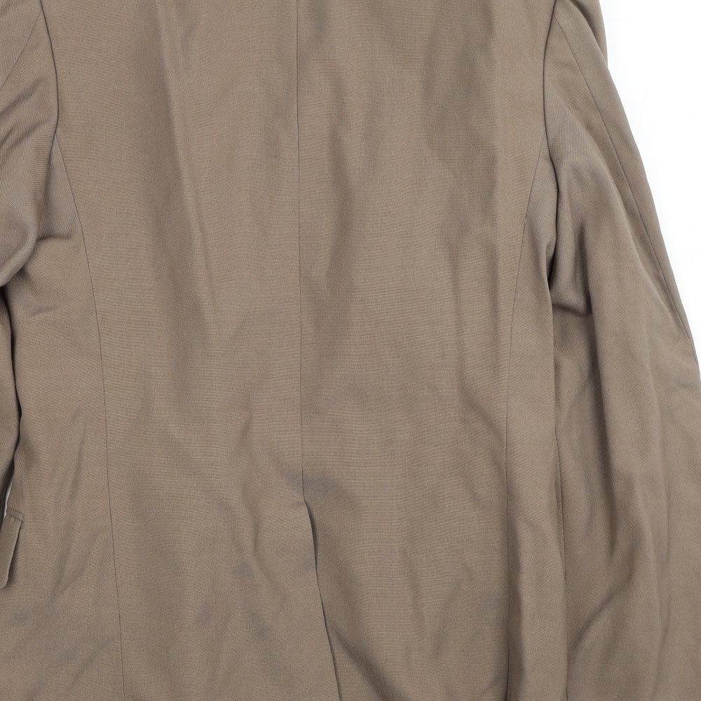 Mens UK Size 38 Burton Regular Brown Suit Jacket
