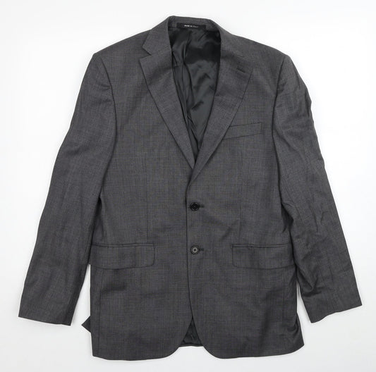 Mens UK Size M Marks and Spencer Regular Grey Suit Jacket