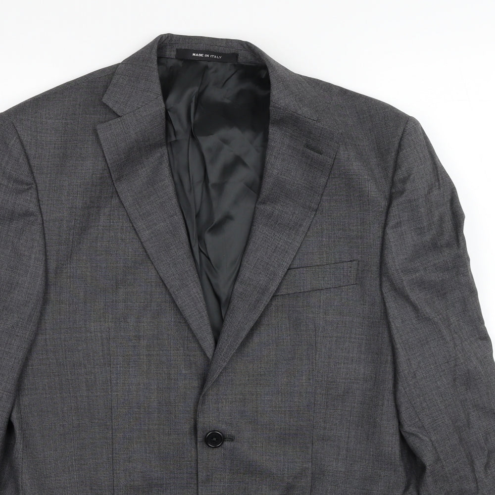 Mens UK Size M Marks and Spencer Regular Grey Suit Jacket