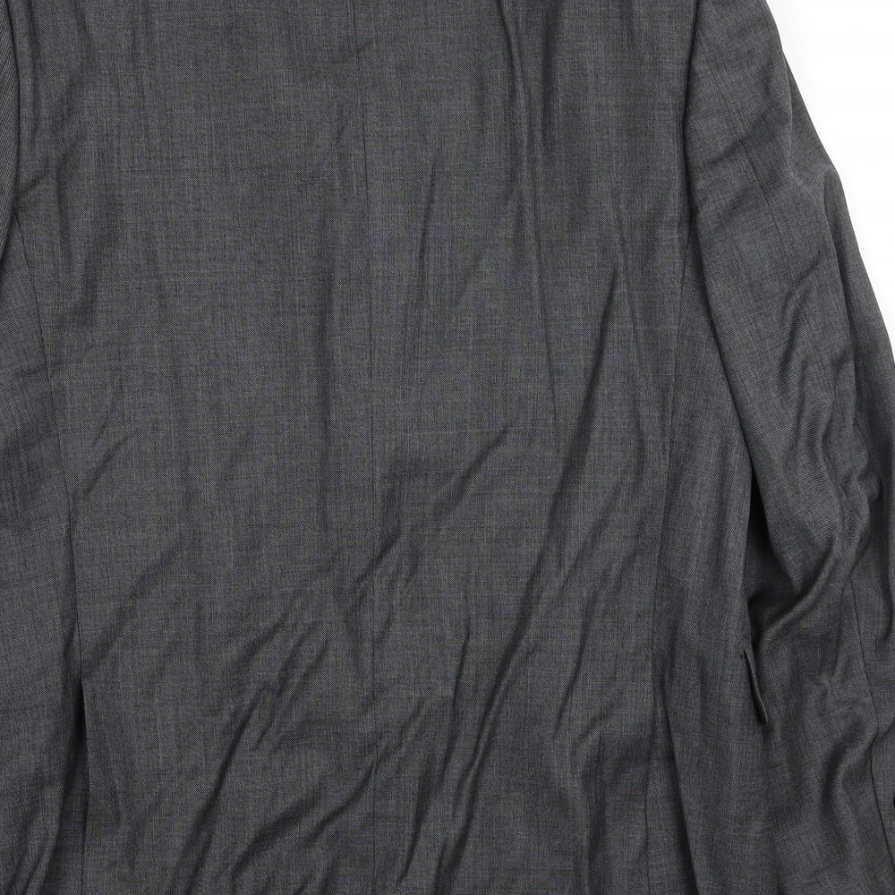 Mens UK Size M Marks and Spencer Regular Grey Suit Jacket