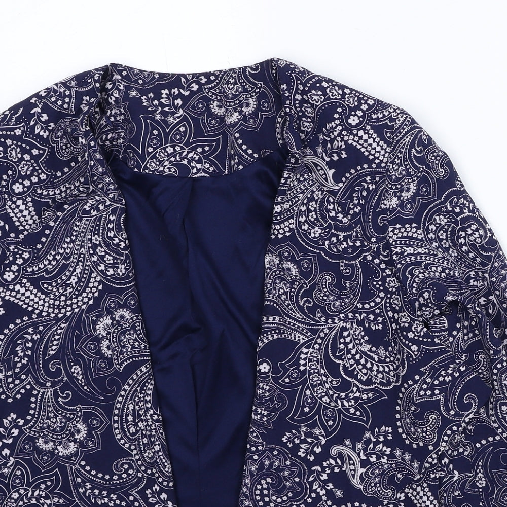 Womens UK Size 6 Preworn Blue Jacket