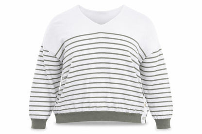 Womens UK Size 18 Alice Collins White Pullover Jumper